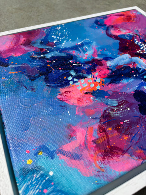 Dazzling Haze: Original Abstract Painting