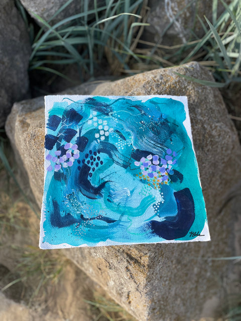 Salt Water Heals | Original Colour Study
