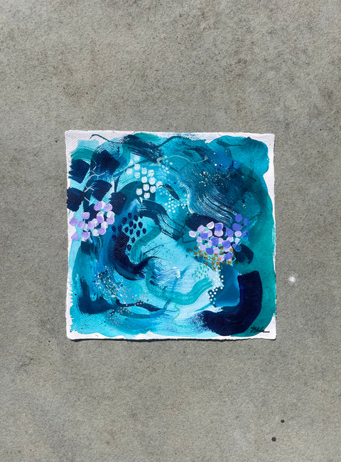 Salt Water Heals | Original Colour Study