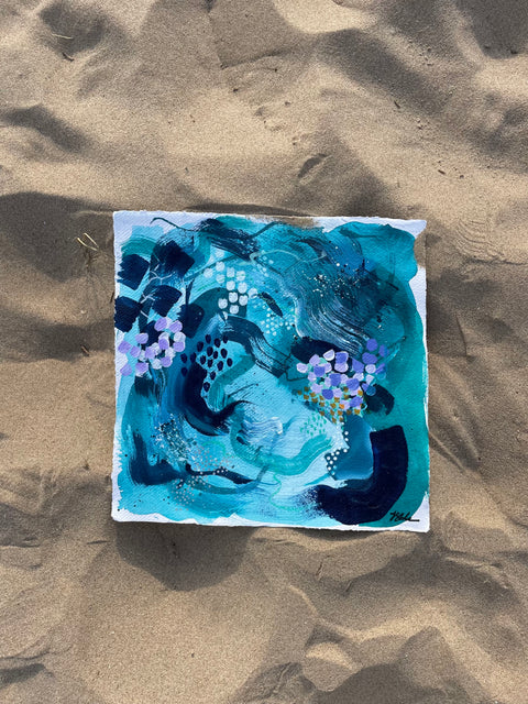 Salt Water Heals | Original Colour Study