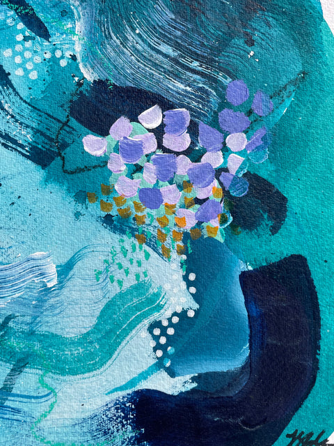 Salt Water Heals | Original Colour Study