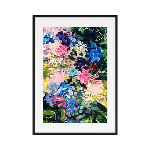 Shimmering Florets | Floral Print