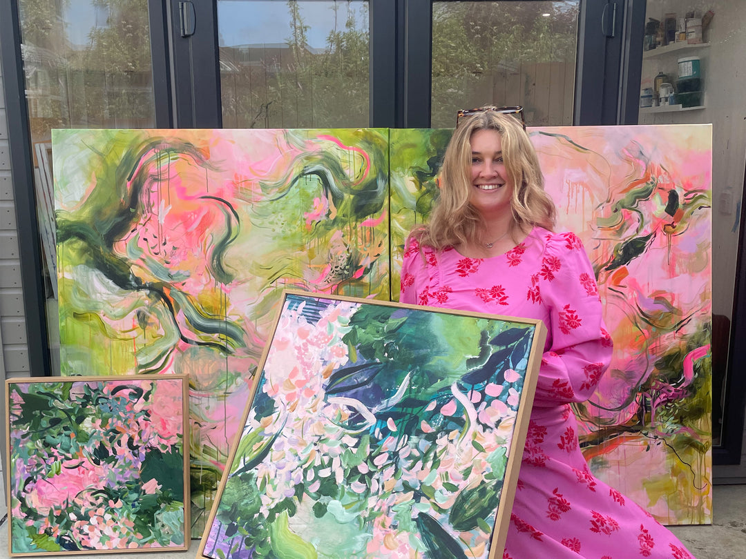 The Eras Edit: Abstract Paintings Inspired by Taylor Swift – Jessica Slack