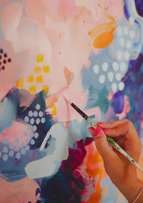 Works on canvas