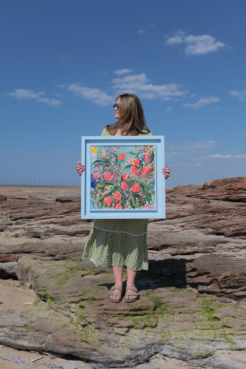 Spring Tide: Original Abstract Painting