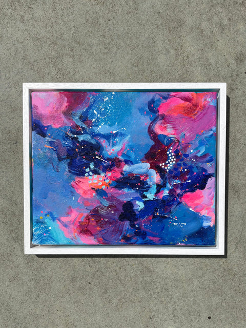 Dazzling Haze: Original Abstract Painting