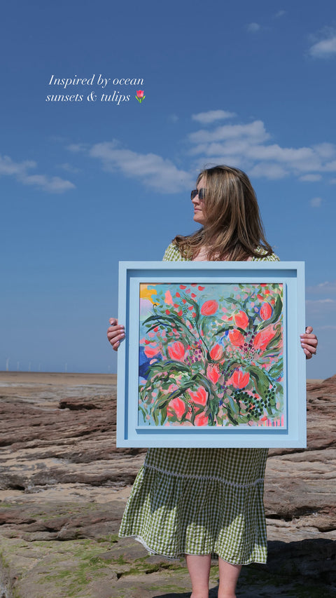 Spring Tide: Original Abstract Painting