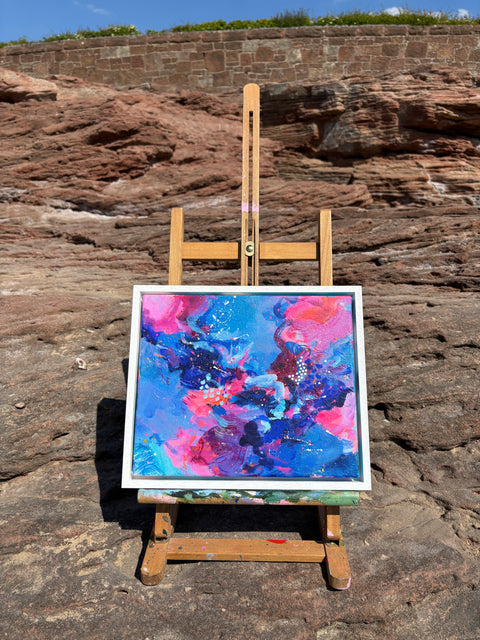 Dazzling Haze: Original Abstract Painting