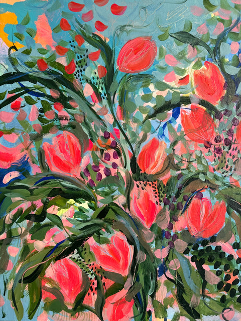 Spring Tide: Original Abstract Painting