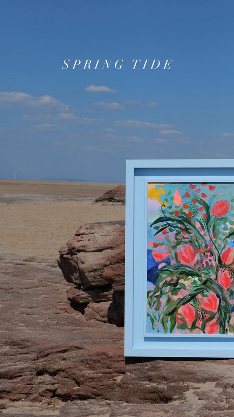 Spring Tide: Original Abstract Painting