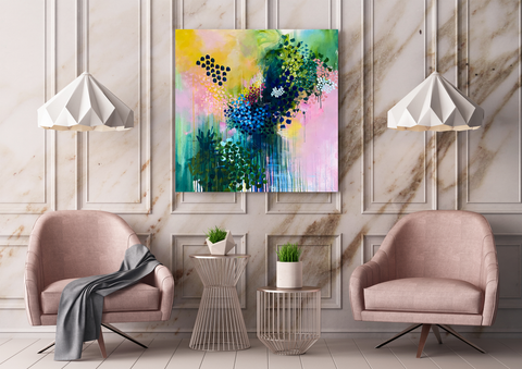 Beneath The Sun: Original Abstract Painting