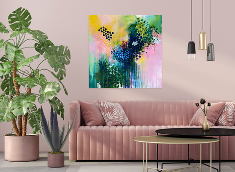 Beneath The Sun: Original Abstract Painting