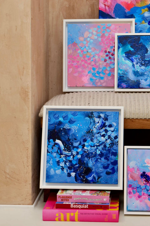 Blue Wonderful: Original Abstract Painting