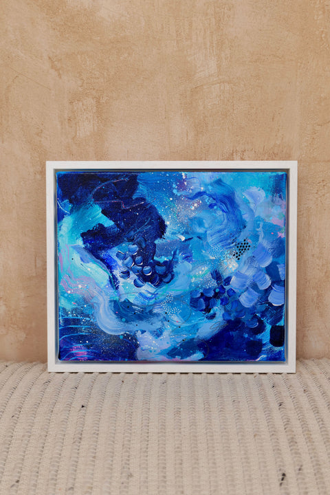 Midnight Reverie: Original Abstract Painting