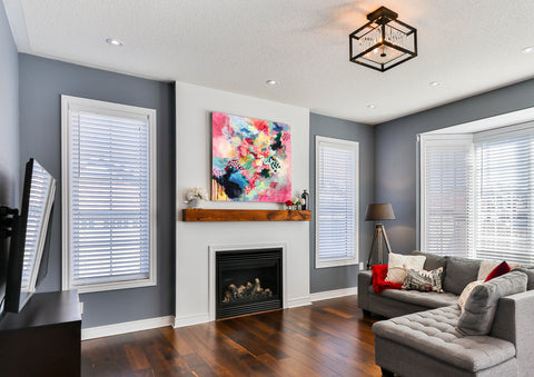 Seeking Sunset: Original Abstract Painting