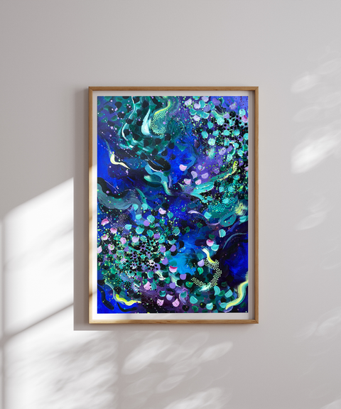 Aurora Borealis  | Abstract Print