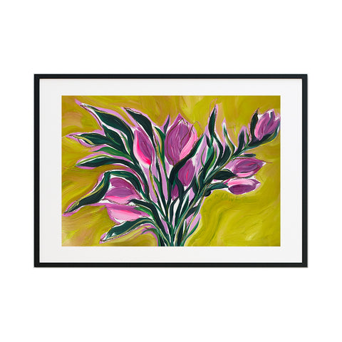 Friends Are Like Flowers: Original Abstract Painting