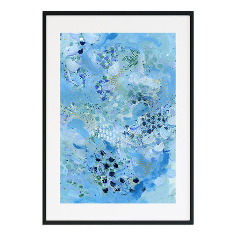 Walking In A Winter Wonderland | Abstract Print