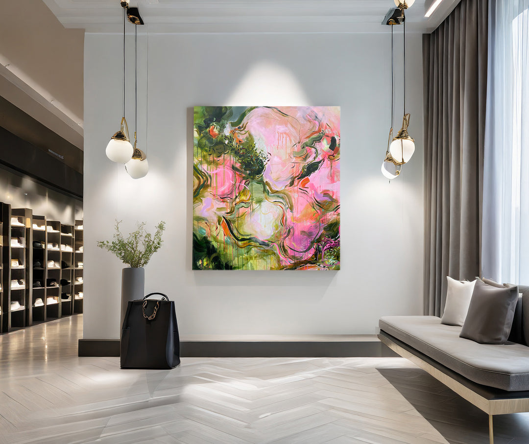 Art For Retail Stores & Boutiques: Abstract Paintings | Jessica Slack