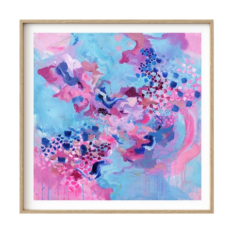 Lost In The Light Pink Sky | Limited Edition Print