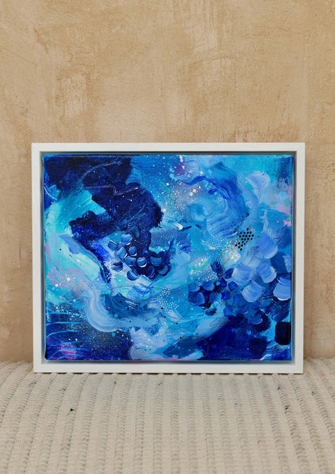 Midnight Reverie: Original Abstract Painting