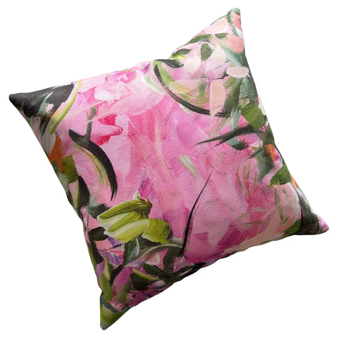 Pink Meadow Cushion