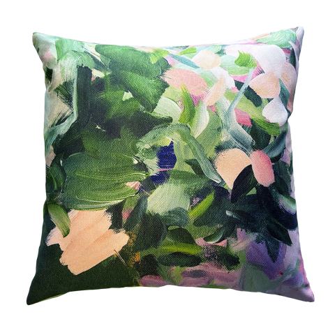 Pink Meadow Cushion