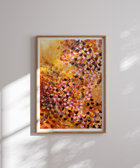 Sweet Like Cinnamon | Abstract Print