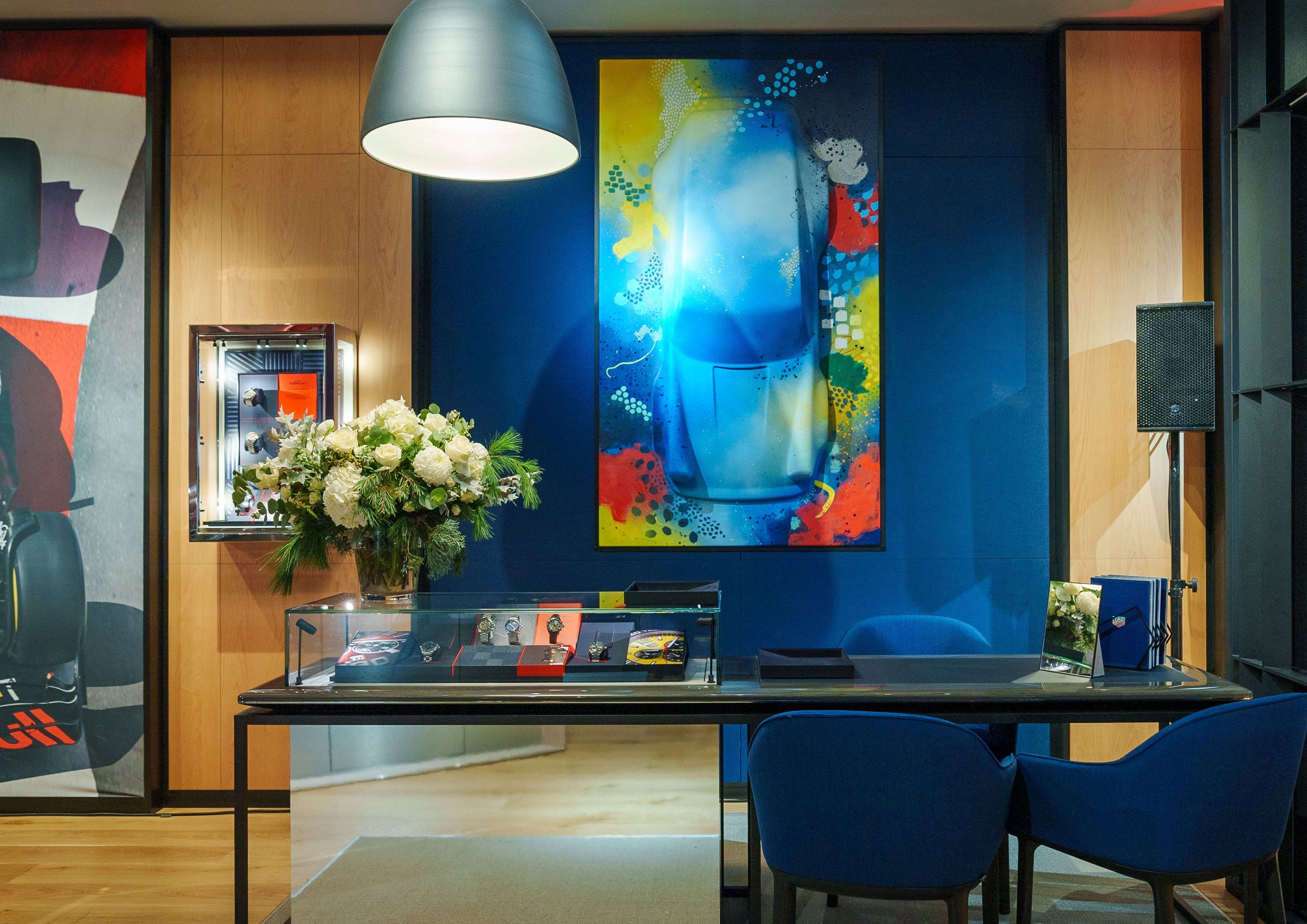 TAG Heuer X Porsche: Abstract Commission Painting | Jessica Slack