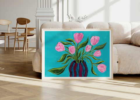 Under Blue Skies | Floral Print