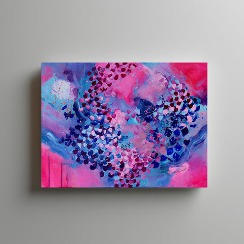 Wistful Dreaming: Original Abstract Painting