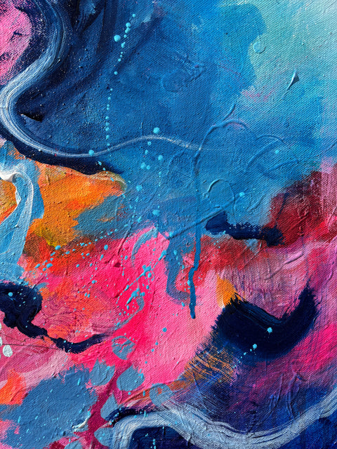 You Need To Calm Down: Original Abstract Painting