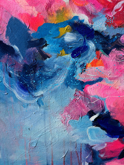 You Need To Calm Down: Original Abstract Painting