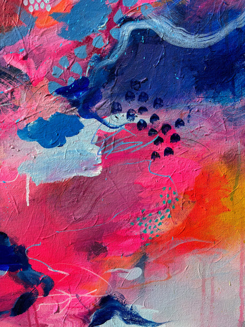 You Need To Calm Down: Original Abstract Painting