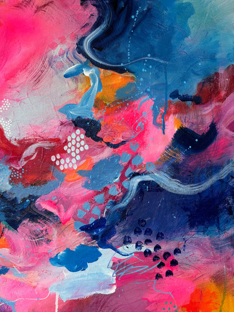 You Need To Calm Down: Original Abstract Painting